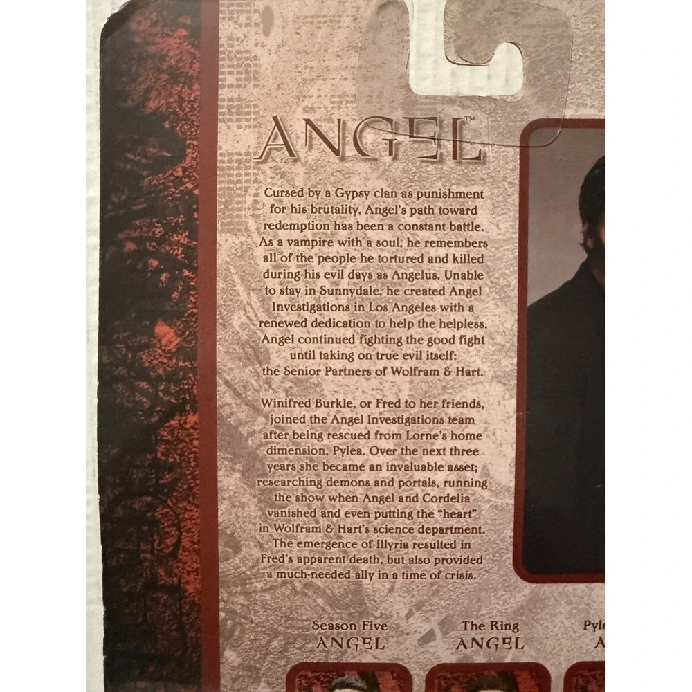 Angel The Ring Action Figure AFX Exclusive Diamond Select 2005 Buffy Vampire Toy
